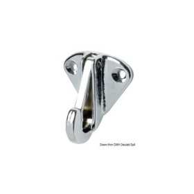 Gancio in ottone cromato 43x33xH33mm N61742500594-40%