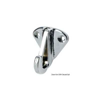 Gancio in ottone cromato 43x33xH33mm N61742500594-40%