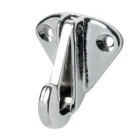 Piastrina in inox con moschettone apribile Cf 10pz OS0917201-40%