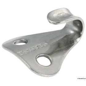 Gancetto in acciaio inox Base curva per tubo OS3729001-40%
