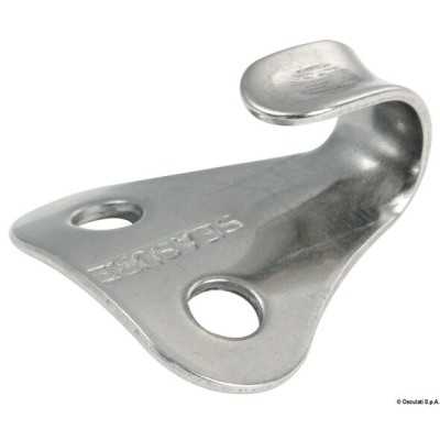 Gancetto in acciaio inox Base curva per tubo OS3729001-40%