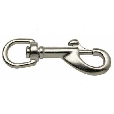 Moschettone Bolt 80mm in Inox AISI con occhiello girevole MT0211508-5%