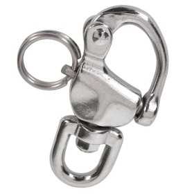 Moschettone in acciaio inox con occhio girevole tipo Jib 68mm MT0222670-5%