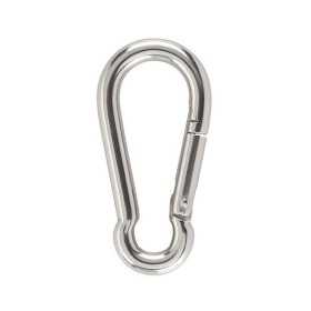 Moschettone in acciaio inox AISI 316 lucidato a specchio 8x80mm N60641000410-0%