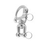 Moschettone Inox tipo Jib 138mm con occhio a forcella girevole N60641028602-40%