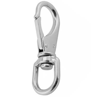 Moschettone in acciaio inox con occhio girevole 17x83mm N60641028605-40%