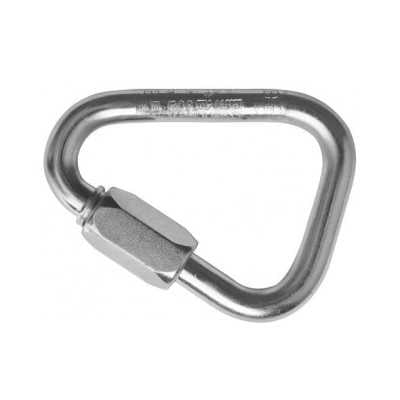 Moschettone a delta con apertura a vite 4,5mm in inox OS0887504-40%