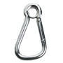 Moschettone in inox grande apertura con occhio 10mm OS0917806-40%