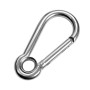 Moschettone in inox con occhio 10mm Cf 5pz OS0919110-40%