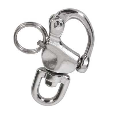 Moschettone in acciaio inox con occhio per spinnaker 87mm OS0984590-40%