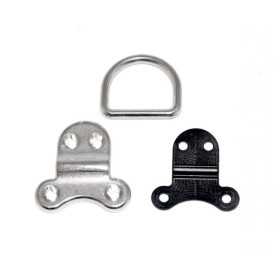 Anello Abbattibile in Inox Base a 4 fori 76x76mm Carico di rottura 3000kg N61542100103-40%