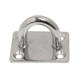Stainless Steel Pad Eye 50x40mm with 4 Holes Ø7mm N61542100111