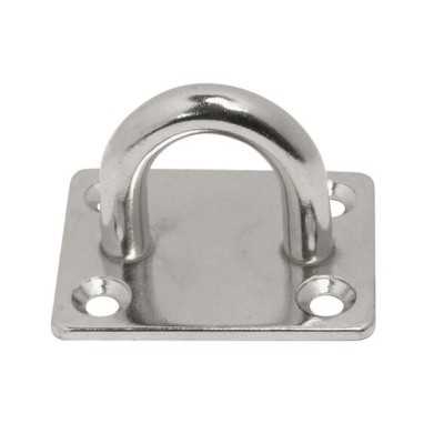 Stainless Steel Pad Eye 50x40mm with 4 Holes Ø7mm N61542100111
