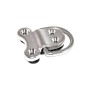 Foldable stainless steel ring Base with 4 holes 45x45mm Breaking load 900kg OS3986686