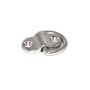 Golfare Inox Mezzo Anello Snodato L.54xH.28mm Carico di rottura 1700kg OS3986901-40%