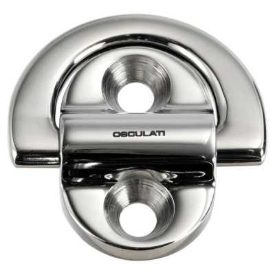 Folding pad eyes with HR forged eye 45x46mm Ring Ø 6mm 2 bore OS3987000