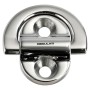 Folding pad eyes with HR forged eye 45x46mm Ring Ø 6mm 2 bore OS3987000
