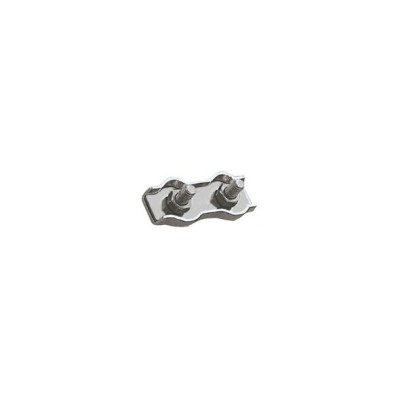 Stainless steel Clamp for 4 mm wire rope N60542628151