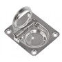 Stainless steel lift handle for shelf with return spring 55x65mm N61441700595