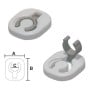 Coppia di gancetti in plastica a scomparsa N61740500642-10%
