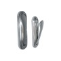 Polished brass Foldaway coat hanger 75x25mm OS3810402