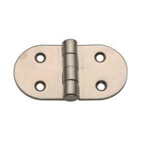Stainless Steel bisquit shaped hinge Upper Hingepin H39 x L37mm MT0450039