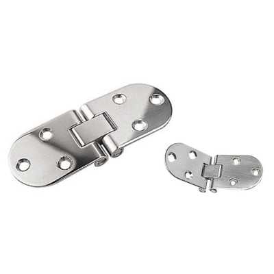 Cerniera inox a ribalta per piani tavolo e gavoni 84x30x2mm N60242240202-40%