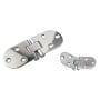 Cerniera inox a ribalta per piani tavolo e gavoni 84x30x2mm N60242240202-40%