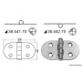 Cerniera in acciaio inox 70x39mm Spessore 2mm N60242240227-40%