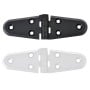 Plastic hinge 40x110 mm White colour N60242240505B