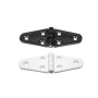 Plastic hinge 40x146 mm Black colour N60242240506N