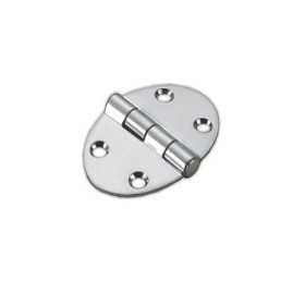 Cerniera ovale inox 35x51x1,5mm Semi-incasso Fissaggio a viti 270° OS3845001-40%