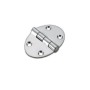 Cerniera ovale inox 56x78x2mm Semi-incasso Fissaggio a viti 270° OS3845003-0%