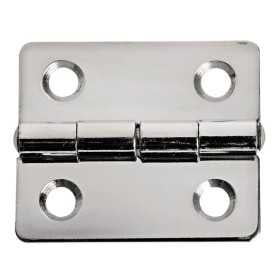 Cerniera rettangolare inox lucidata a specchio 38x33mm Spessore 1.3mm OS3846780-0%
