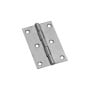 Rectangular hinge mirror polished stainless steel 75x50mm 1.3mm OS3882204