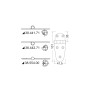 Cerniera in acciaio inox stampato 105x40mm Spessore 2mm OS3844171-40%