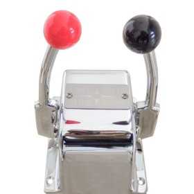 Chrome-plated Double lever control box FNI4241005