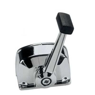 Ultraflex B76 Engine control box - chromed - 1 motor - with trim UT35312E