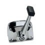 Ultraflex B76 Engine control box - chromed - 1 motor - with trim UT35312E