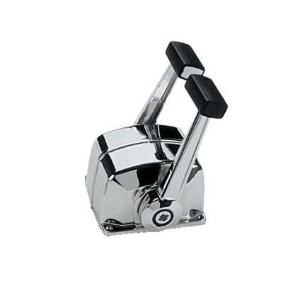 Ultraflex B78 Chromed Engine Control Box with trim for two engine UT35314G