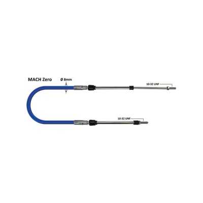 Ultraflex Mach zero engine control cables 32ft OS4500032