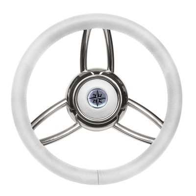 Volante Timone T26 Ø 350mm Bianco FNI4345449-30%