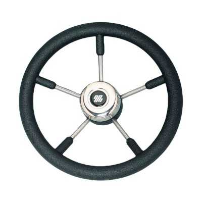 Volante nero V57B Ultraflex 35cm a magnetico in acciaio inox 38115O N110753206327-25%