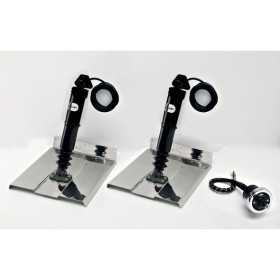 Uflex MTS12CH Correttore D'assetto Set 2 attuatori AS 12VDC + 1 joystick cromato FLAP UF43250T-30%