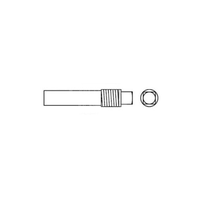 CATERPILLAR Heat Exchanger Sleev Zinc Anode ∅ 10x40+18 mm OS4354100