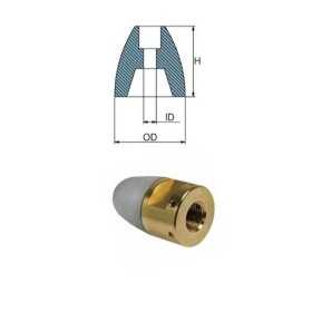 Anodo di Zinco Tipo RIVA Prop D.35mm M24x2 N80605330304-50%