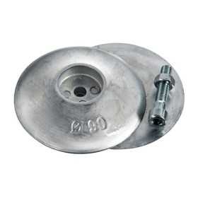 Coppia Anodi di Zinco a Rosa per Timoni Flaps ∅50mm 200g Tipo Pesante OS4359900-18%