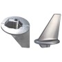 Zinc Fin Anode 34127 for Sterndrives for MERCURY MARINER MERCRUISER N80607030552