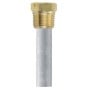 Zinc anode with plug for Engine cooling system 1/4" 37x9.5mm N80606230040