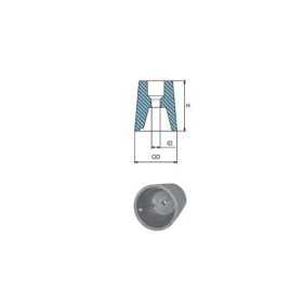 Anodo di zinco Beneteau per Assi Elica CMAN225 CMPCMAN225-10%